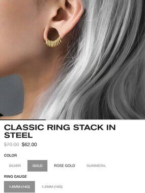 Ask and Embla BRAND NEW Classic ring stack